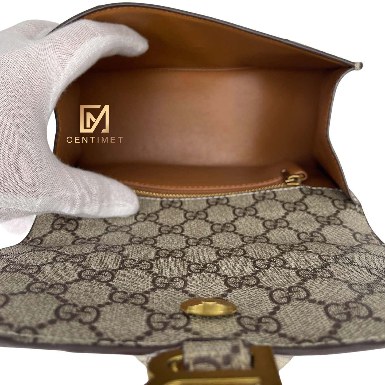 Túi Balenciaga X Gucci GG Hourglass Hacker Handbag Small -