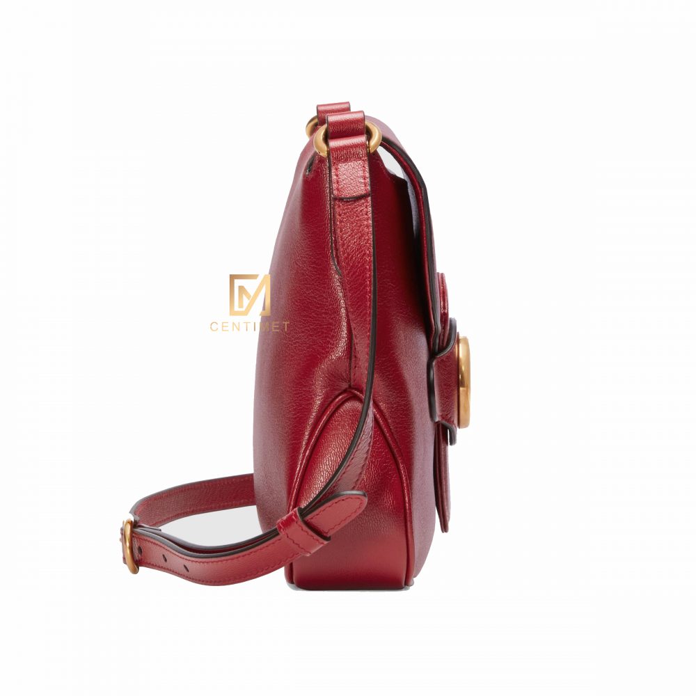Túi Gucci Small Messenger Bag With Double G Red Centimet.vn