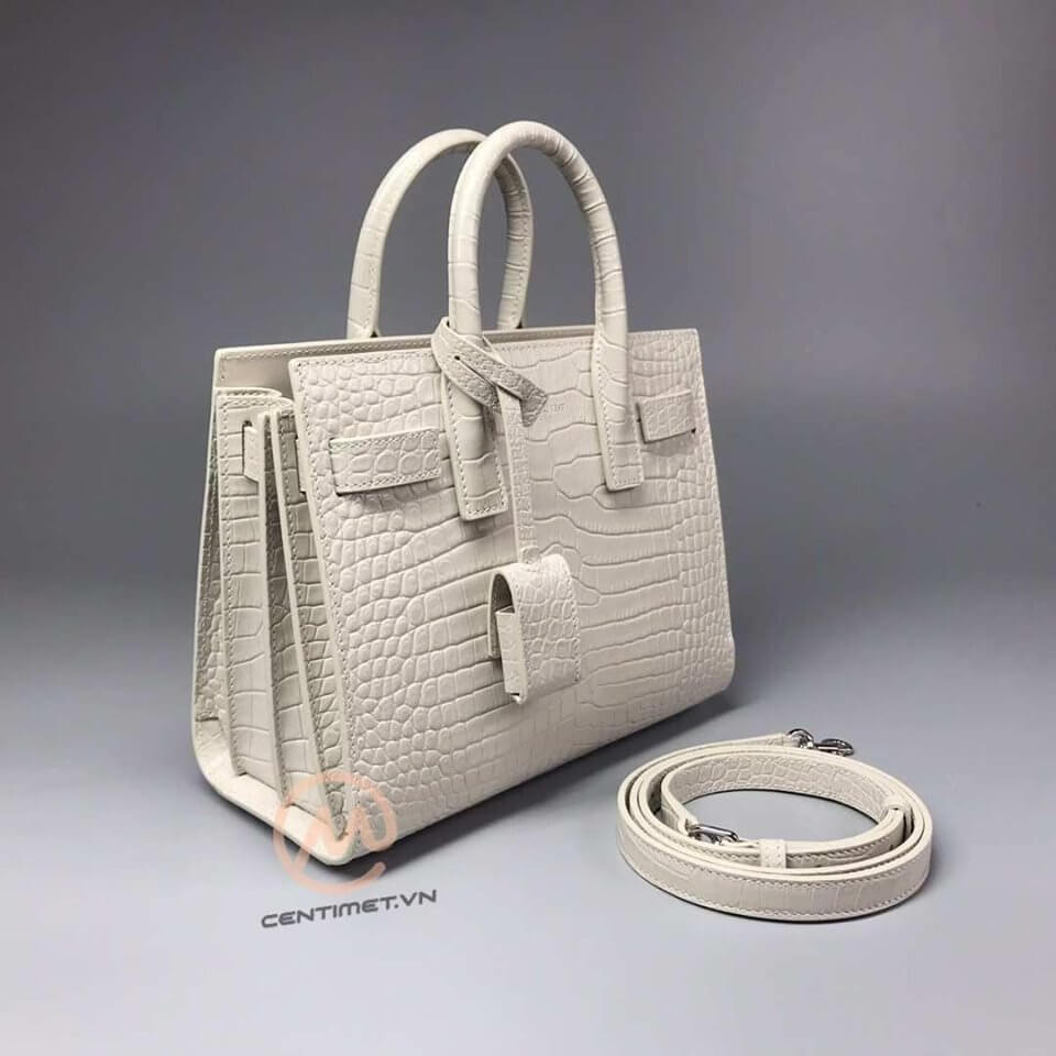 Túi Saint Laurent Sac De Jour Nano Croc Embossed - Centimet.Vn