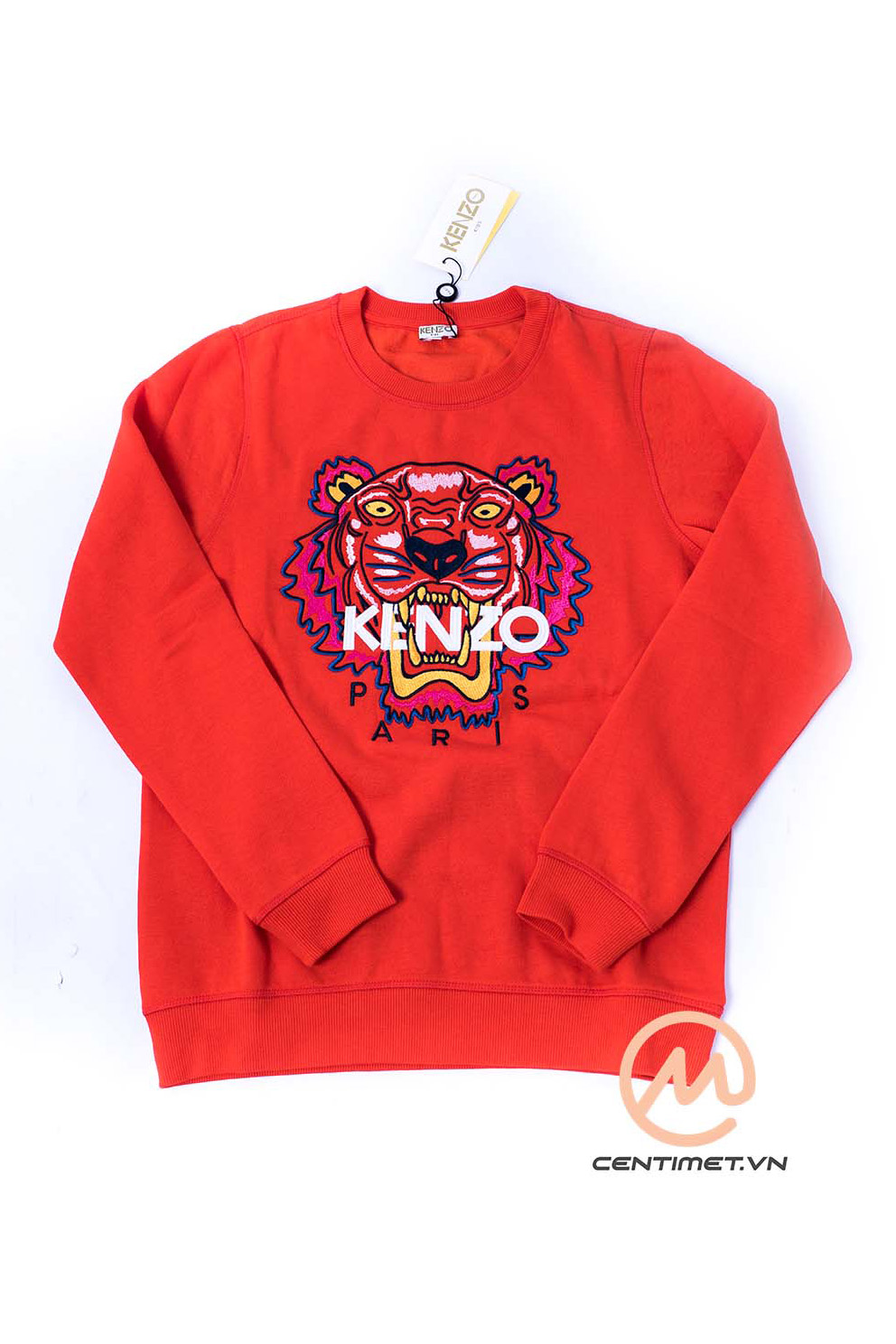 Ao ni Kenzo Tiger sweatshirt in red-1