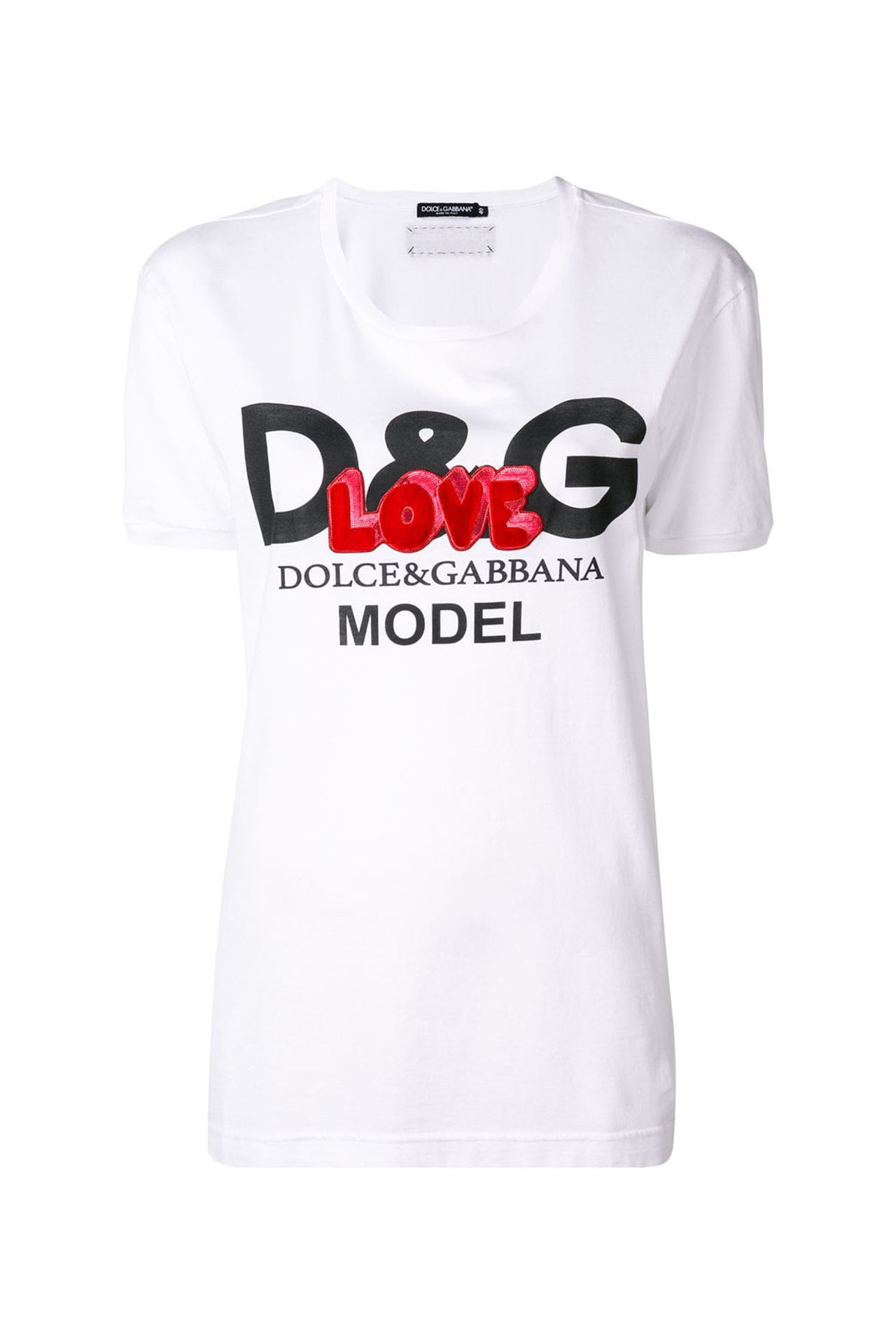 Ao phong nu Dolce&Gabbana Love logo print T-shirt