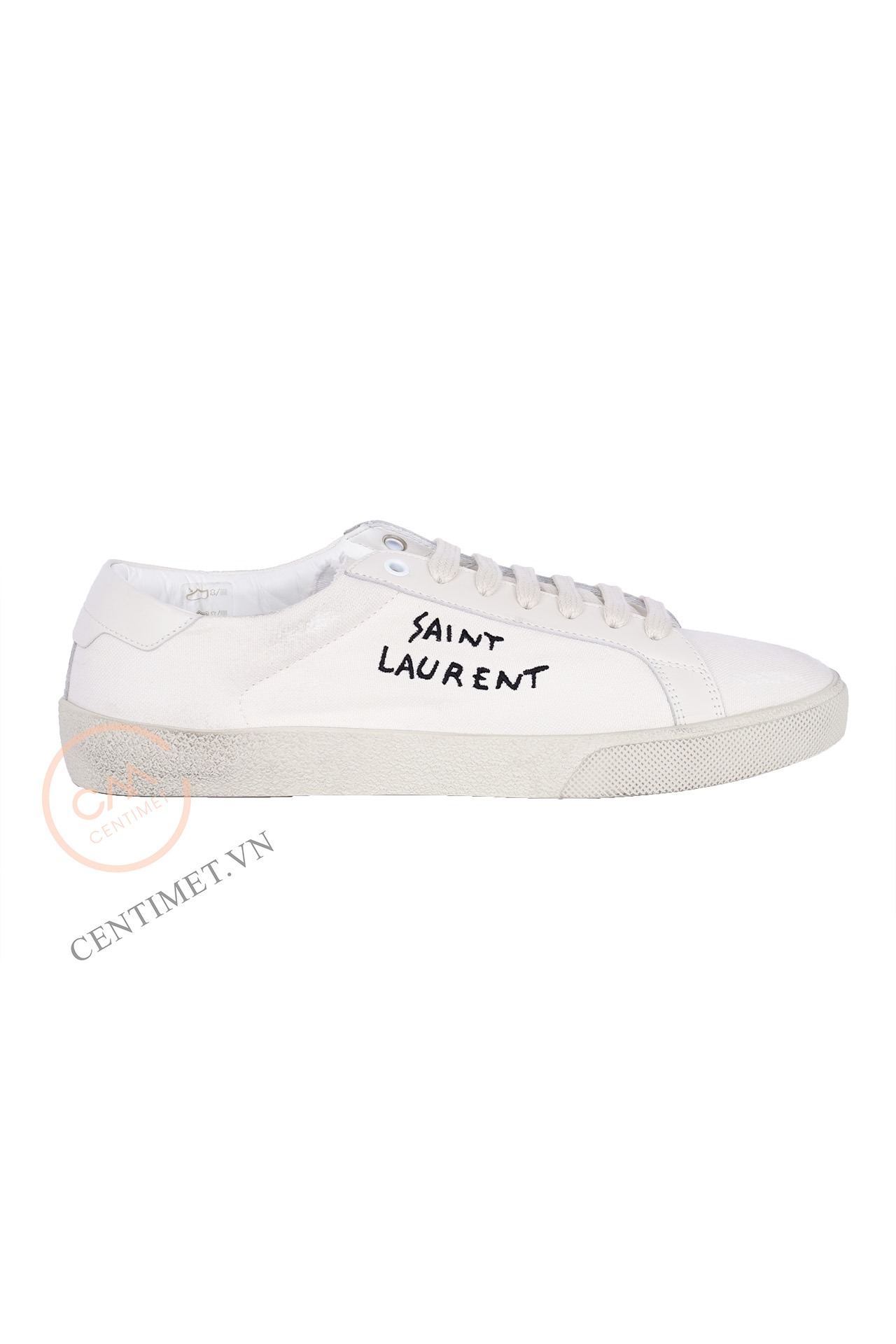 saint laurent canvas sneakers