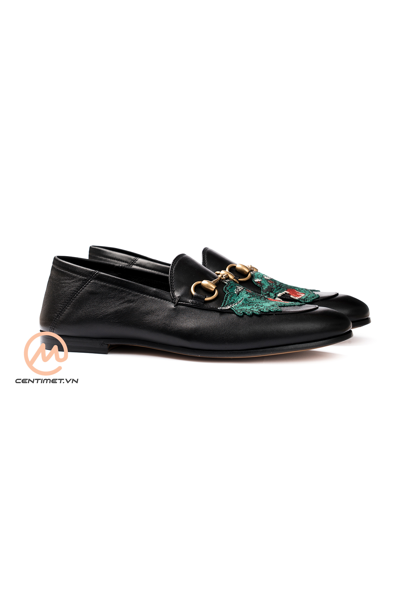 Giay Gucci Wolf Leather Loafer-2 (1)