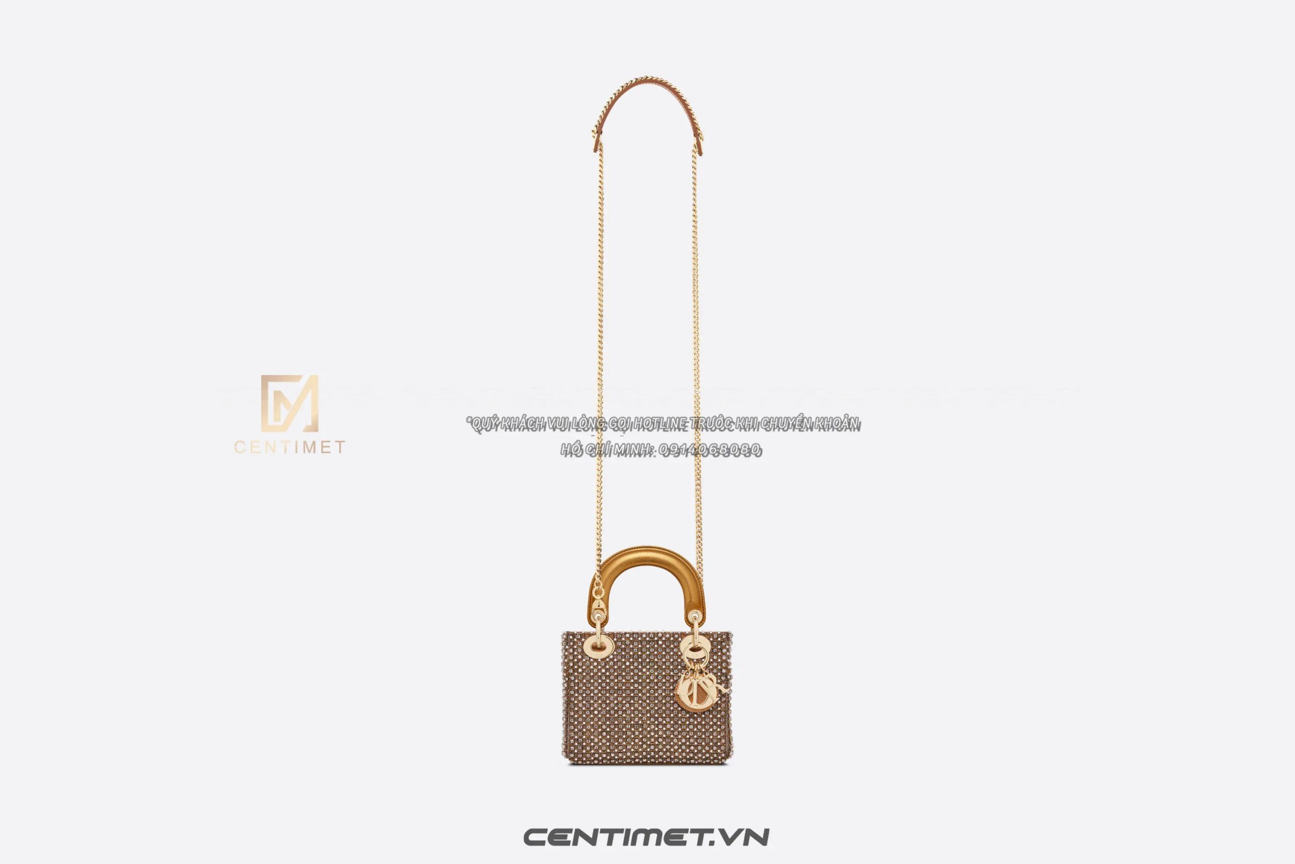 Tổng Hợp 82+ Về Mini Lady Dior Bag Gold - Cdgdbentre.Edu.Vn