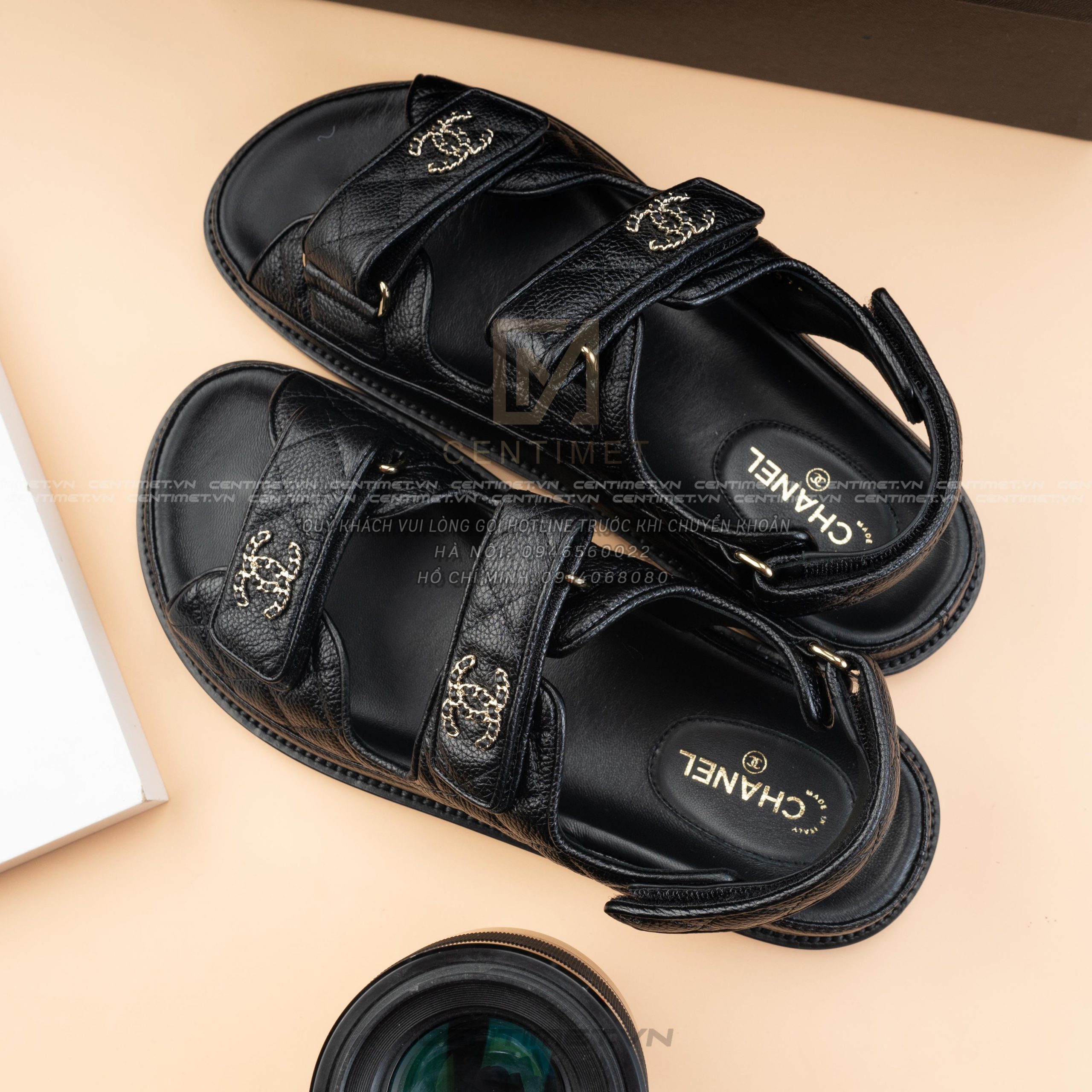 Introducir 98+ imagen chanel dad sandals caviar - Tienganhlungdanh.edu.vn