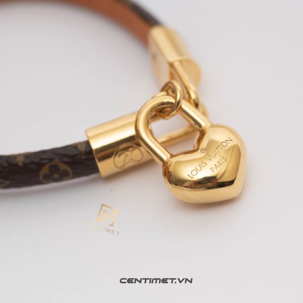 Shop Louis Vuitton 2022-23FW Crazy in lock bracelet (M6451F M6451E