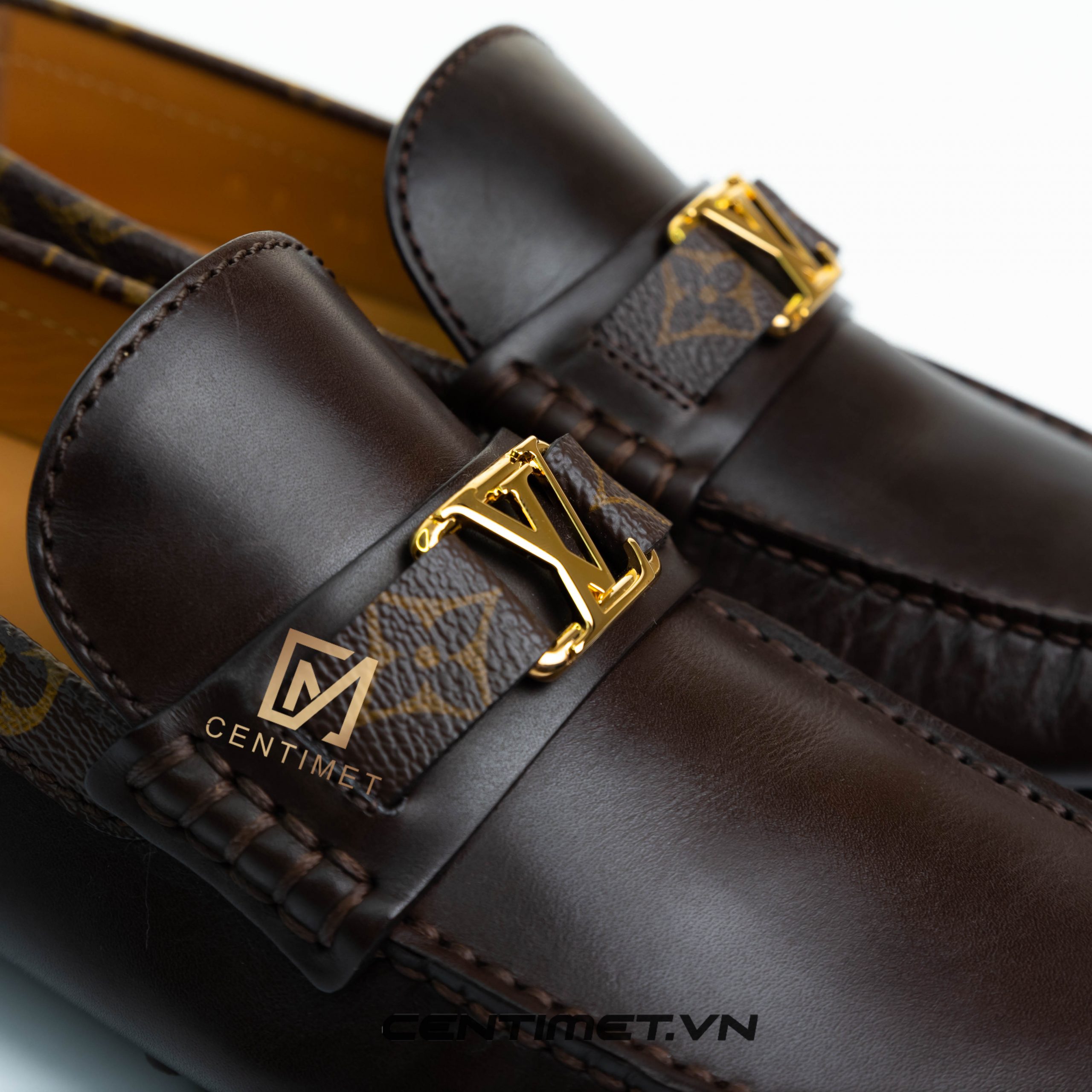 Giày lười Louis Vuitton Hockenheim Moccasin màu đen GLLV23 siêu cấp like  auth 99  DUONG STORE 