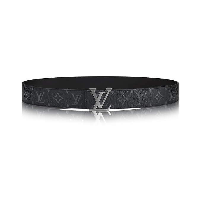Louis Vuitton LV Pixel 40mm Reversible Belt Monogram + Cowhide. Size 90 cm
