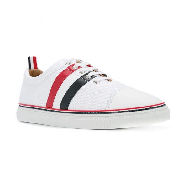 Giày Thom Browne Canvas Tricolor Sneaker