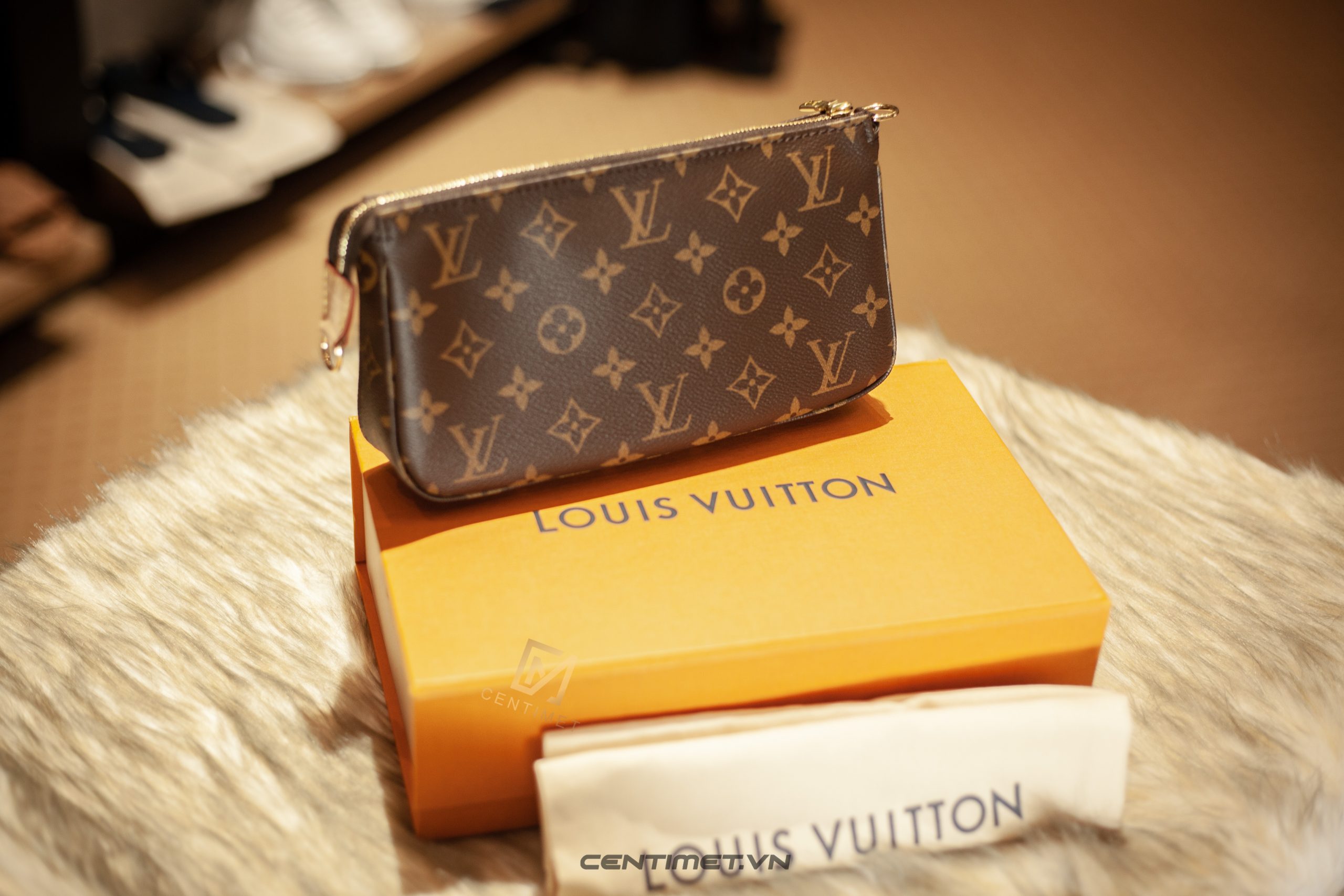 Túi Xách Louis Vuitton Pochette Accessoires Monogram (M40712) -