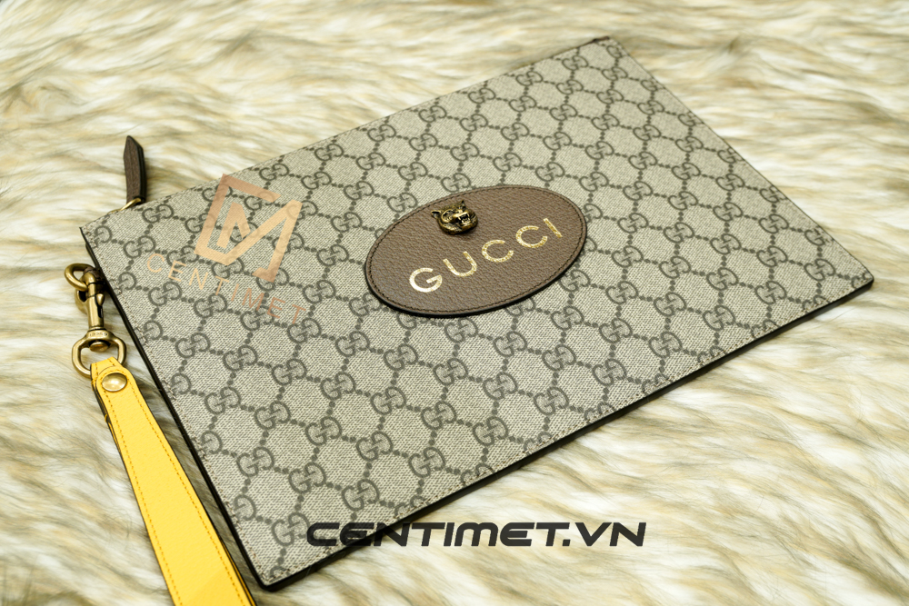 Ví Cầm Tay Gucci Supreme Pouch 