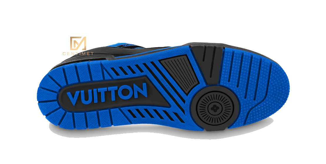 Buy Louis Vuitton Trainer Low 'Black Blue' - 1A8WF5