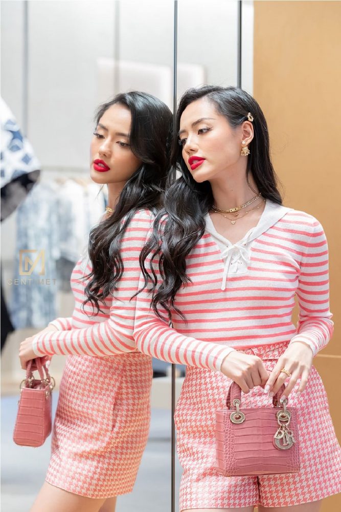 Amaranth Việt Nam  Jisoo đụng áo Dior với 2 mỹ nhân Việt Khánh Linh kiêu  sa Châu Bùi quằn quại hơn nhưng liệu có lép vế