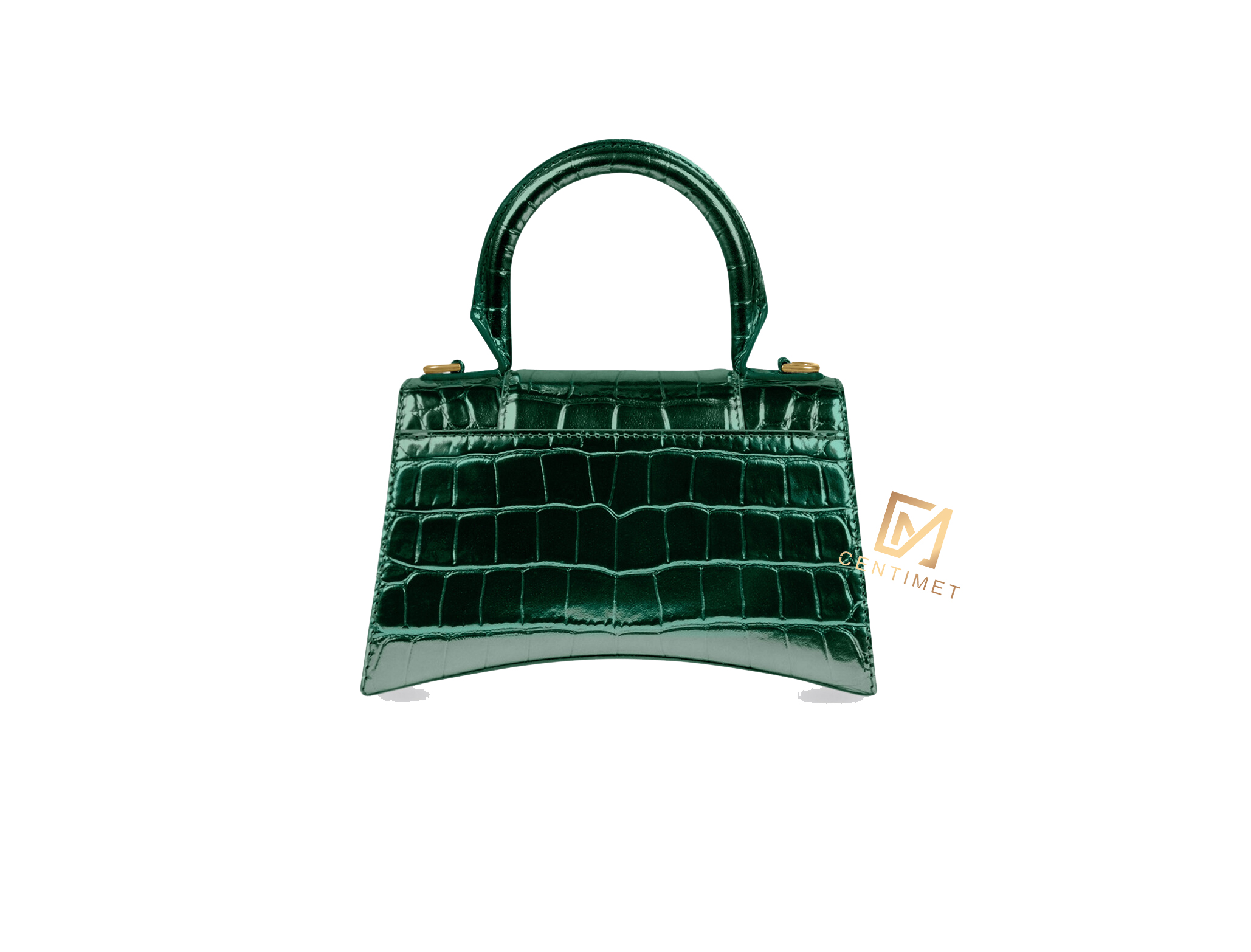 Túi Balenciaga Hourglass Xs Top Handle Bag In Green - Centimet.vn