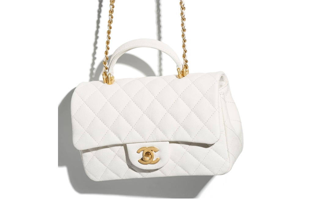 Chanel White Small Flap Funky Town 22S  kca design