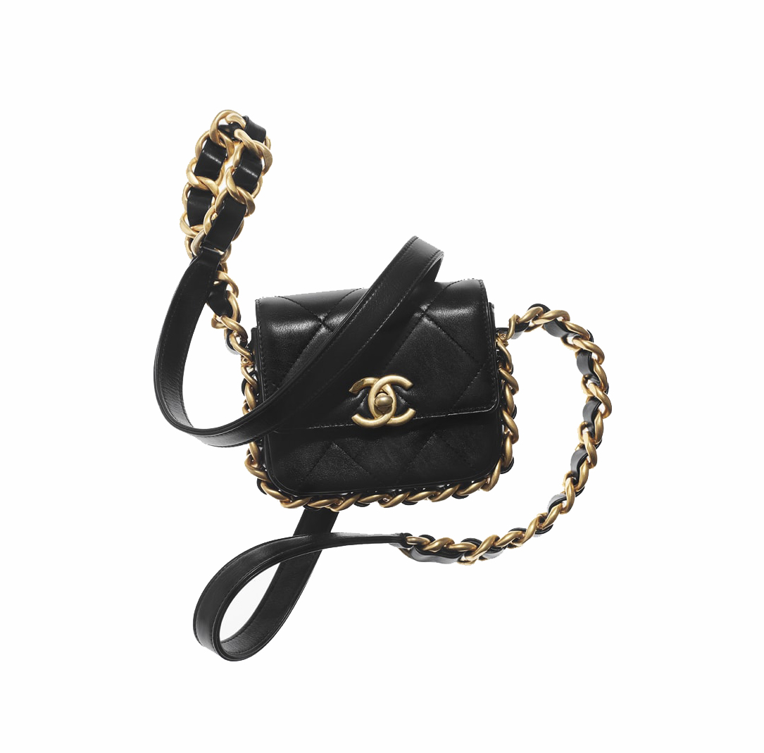 Túi Chanel Mini Flap Bag Calfkin Gold Metal - Centimet.Vn