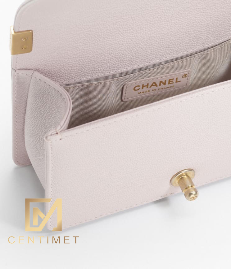 CHANEL Small Boy Bag Light Purple Quilted Patent Leather With Gold Hardware  NEW  eBay