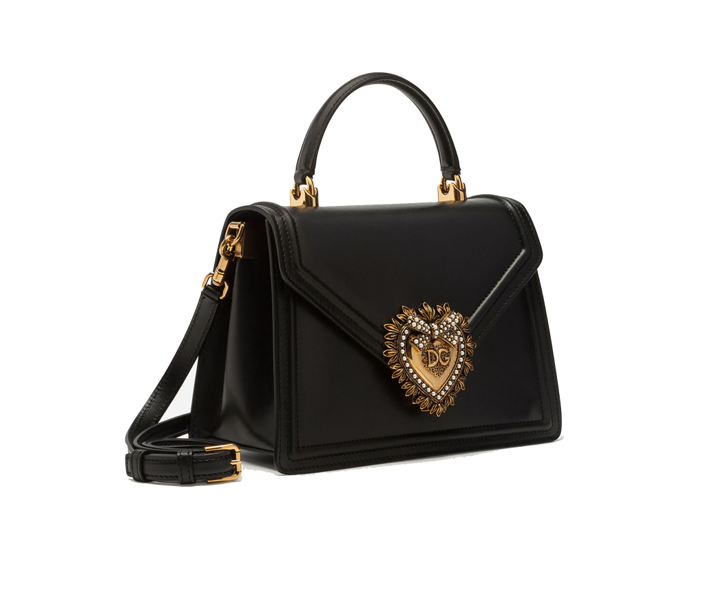 Túi Dolce Gabbana Medium Devotion Bag In Smooth Calfskin 