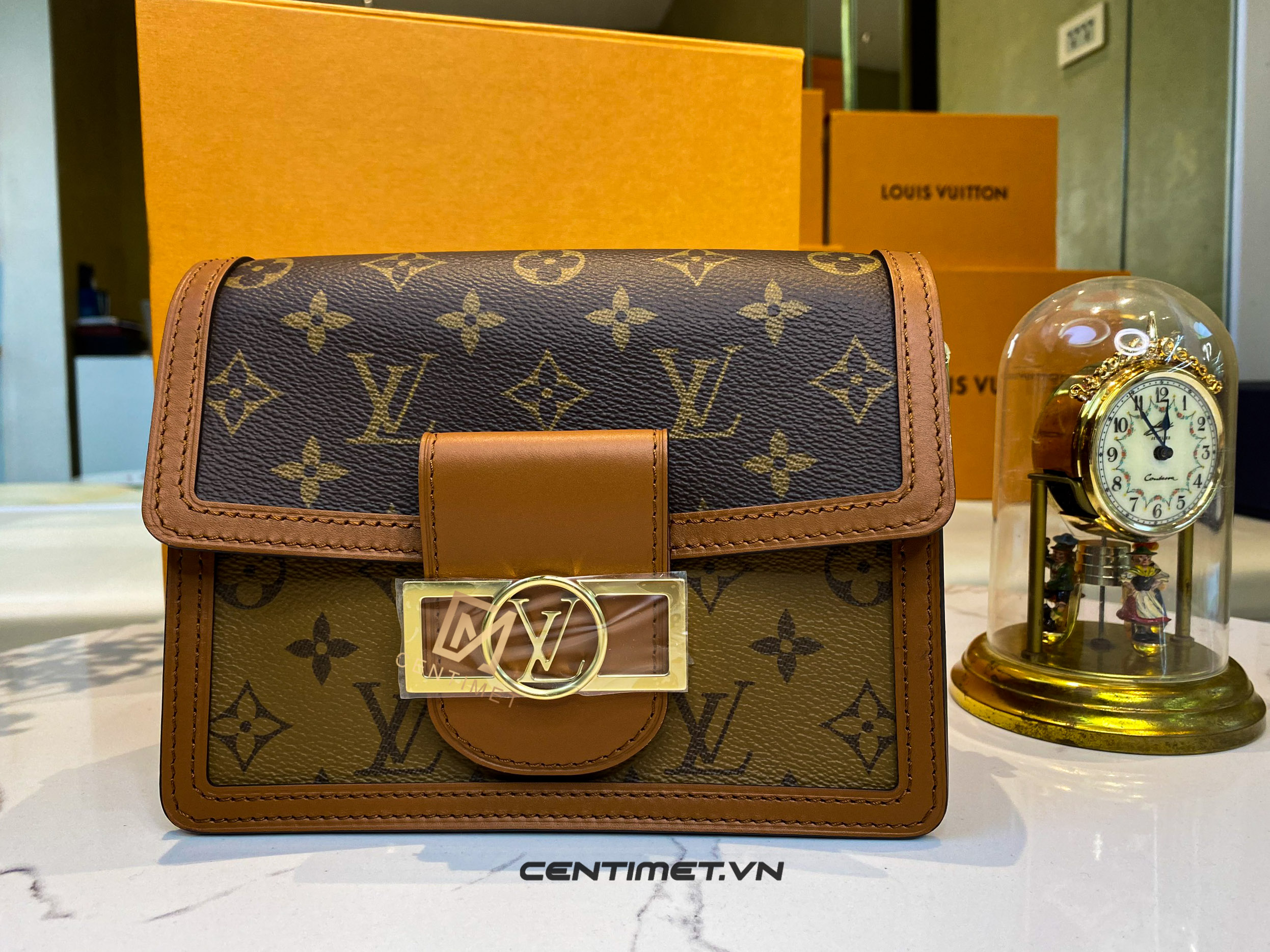 Túi Xách Louis Vuitton Mini Dauphine Monogram Centimet.vn